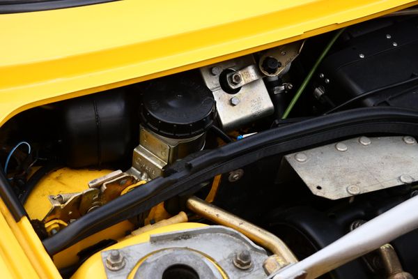 Yellow 1994 Lancia Delta Integrale Evo 2 previously sold by Sandbox Motors