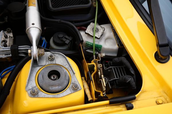 Yellow 1994 Lancia Delta Integrale Evo 2 previously sold by Sandbox Motors