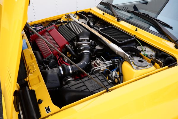 Yellow 1994 Lancia Delta Integrale Evo 2 previously sold by Sandbox Motors