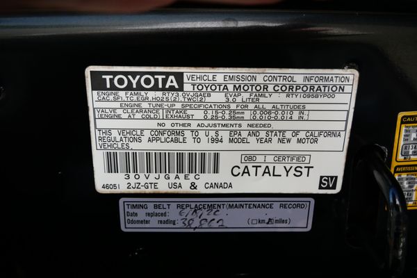 1994 Toyota Supra Twin Turbo For Sale by Sandbox Motors
