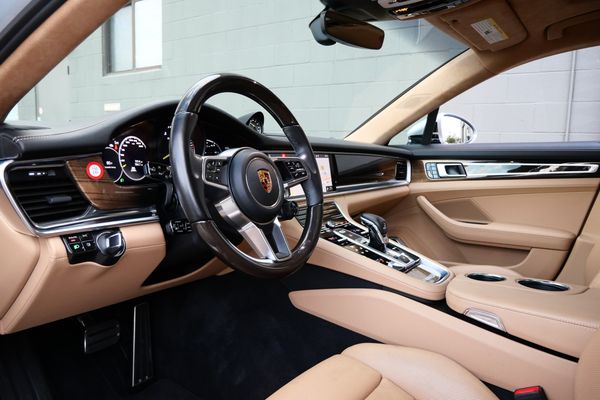 Rhodium Silver Metallic 2018 Porsche Panamera Turbo S E-Hybrid sold by Sandbox Motors