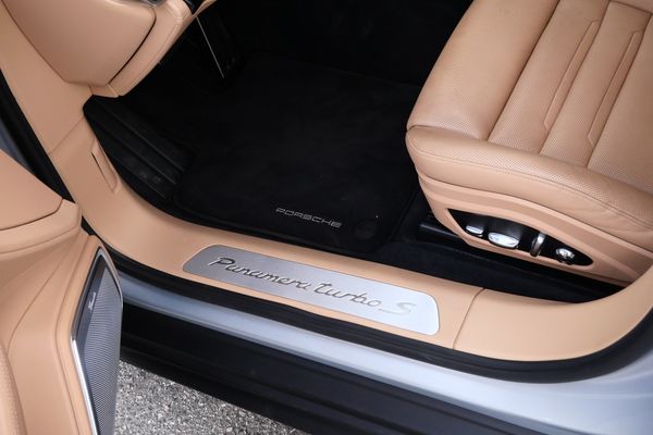 Rhodium Silver Metallic 2018 Porsche Panamera Turbo S E-Hybrid sold by Sandbox Motors