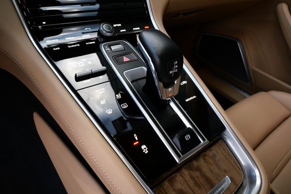 Rhodium Silver Metallic 2018 Porsche Panamera Turbo S E-Hybrid sold by Sandbox Motors