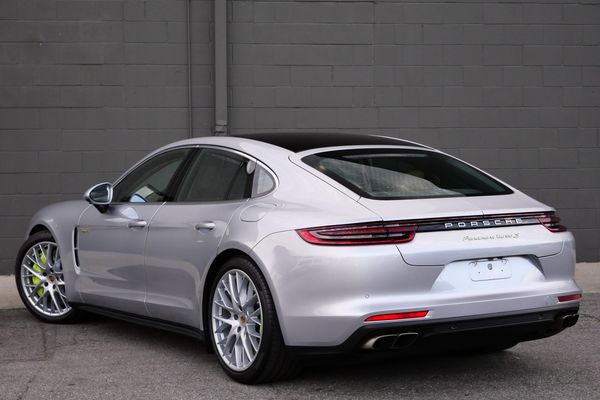 Rhodium Silver Metallic 2018 Porsche Panamera Turbo S E-Hybrid sold by Sandbox Motors