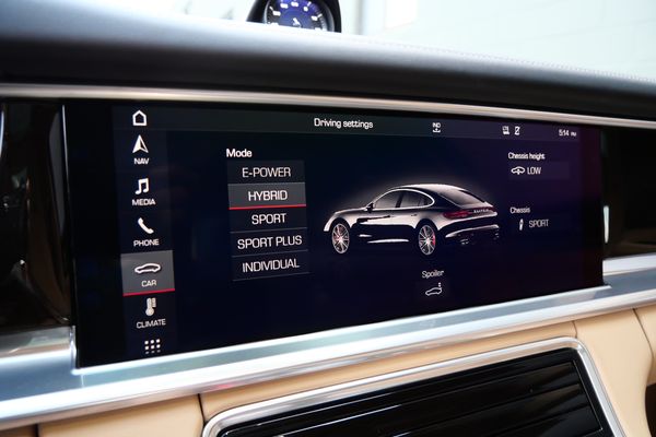 Rhodium Silver Metallic 2018 Porsche Panamera Turbo S E-Hybrid sold by Sandbox Motors
