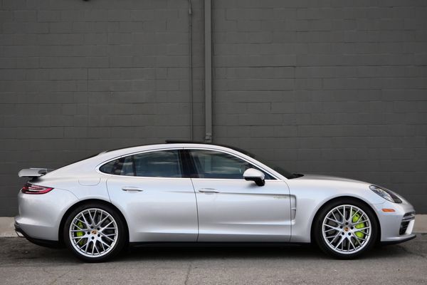 Rhodium Silver Metallic 2018 Porsche Panamera Turbo S E-Hybrid sold by Sandbox Motors