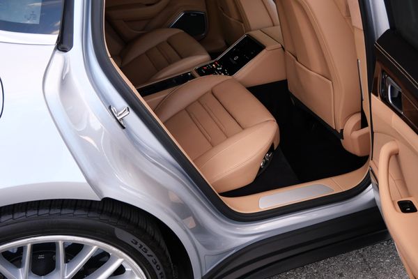 Rhodium Silver Metallic 2018 Porsche Panamera Turbo S E-Hybrid sold by Sandbox Motors