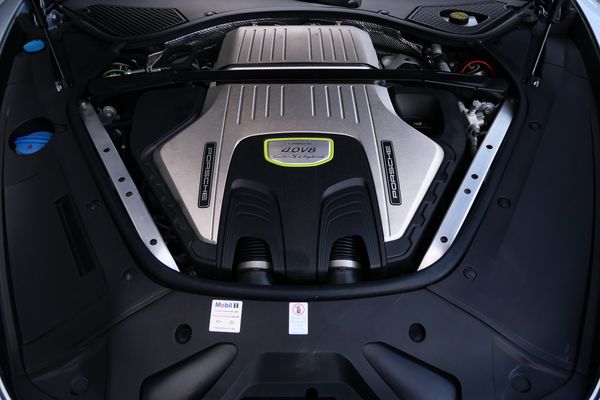 Rhodium Silver Metallic 2018 Porsche Panamera Turbo S E-Hybrid sold by Sandbox Motors