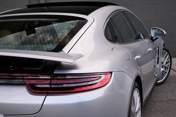 Rhodium Silver Metallic 2018 Porsche Panamera Turbo S E-Hybrid sold by Sandbox Motors