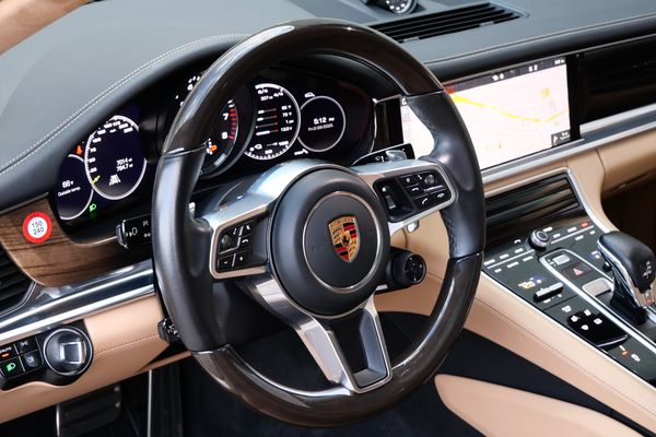 Rhodium Silver Metallic 2018 Porsche Panamera Turbo S E-Hybrid sold by Sandbox Motors