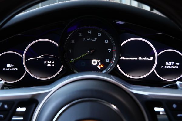 Rhodium Silver Metallic 2018 Porsche Panamera Turbo S E-Hybrid sold by Sandbox Motors