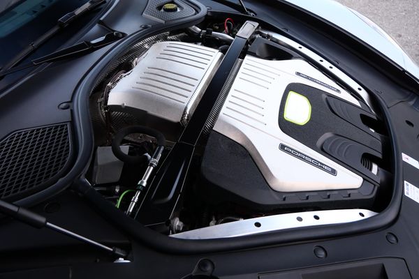 Rhodium Silver Metallic 2018 Porsche Panamera Turbo S E-Hybrid sold by Sandbox Motors