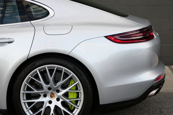 Rhodium Silver Metallic 2018 Porsche Panamera Turbo S E-Hybrid sold by Sandbox Motors
