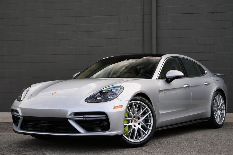 Rhodium Silver Metallic 2018 Porsche Panamera Turbo S E-Hybrid sold by Sandbox Motors