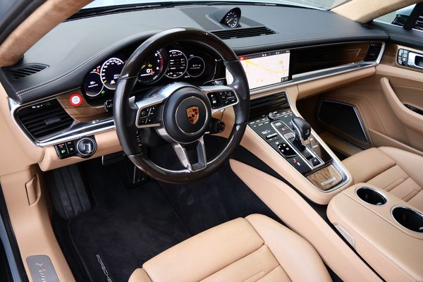 Rhodium Silver Metallic 2018 Porsche Panamera Turbo S E-Hybrid sold by Sandbox Motors