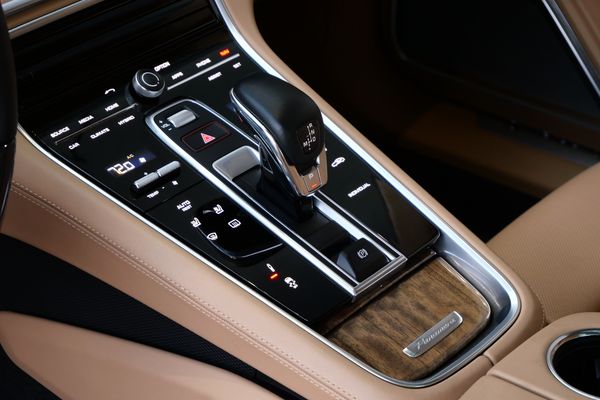 Rhodium Silver Metallic 2018 Porsche Panamera Turbo S E-Hybrid sold by Sandbox Motors