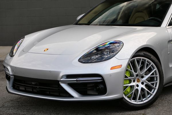 Rhodium Silver Metallic 2018 Porsche Panamera Turbo S E-Hybrid sold by Sandbox Motors