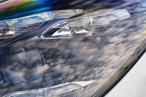 Rhodium Silver Metallic 2018 Porsche Panamera Turbo S E-Hybrid sold by Sandbox Motors