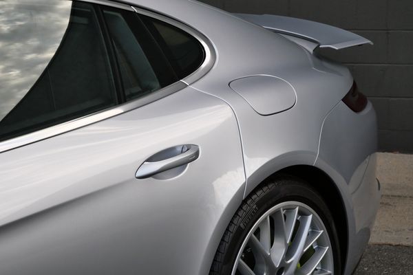 Rhodium Silver Metallic 2018 Porsche Panamera Turbo S E-Hybrid sold by Sandbox Motors