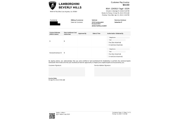 2020 Lamborghini Huracan EVO Spyder Sold by Sandbox Motors