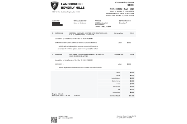 2020 Lamborghini Huracan EVO Spyder Sold by Sandbox Motors