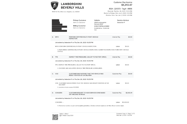 2020 Lamborghini Huracan EVO Spyder Sold by Sandbox Motors
