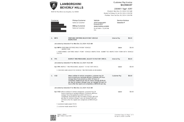 2020 Lamborghini Huracan EVO Spyder Sold by Sandbox Motors
