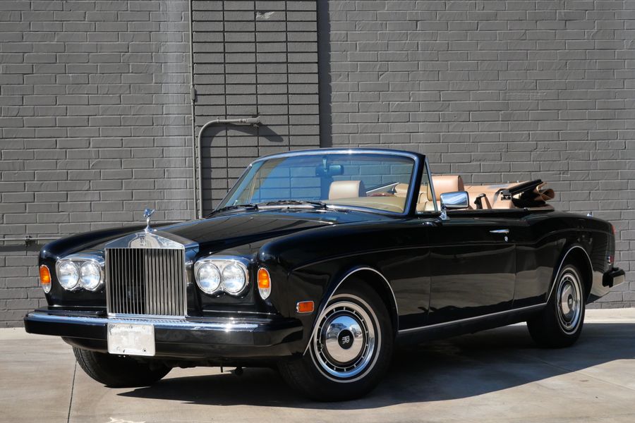 black 1995 Rolls-Royce Corniche IV for sale by Sandbox Motors