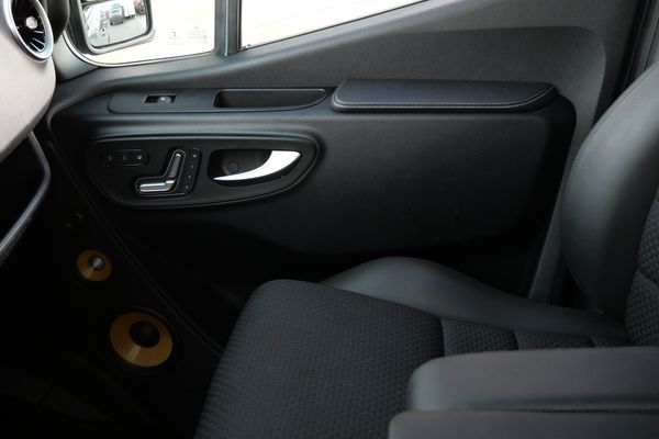 Silver 2022 Mercedes-Benz Sprinter 2500 4x4 custom camper conversion for sale by Sandbox Motors.