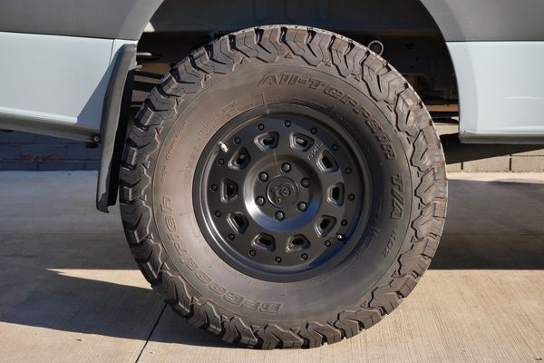 Silver 2022 Mercedes-Benz Sprinter 2500 4x4 custom camper conversion for sale by Sandbox Motors.