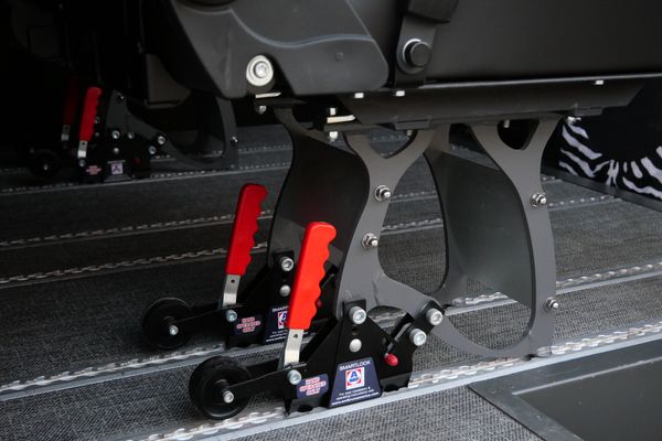 Silver 2022 Mercedes-Benz Sprinter 2500 4x4 custom camper conversion for sale by Sandbox Motors.