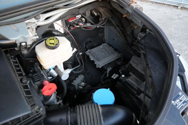 Silver 2022 Mercedes-Benz Sprinter 2500 4x4 custom camper conversion for sale by Sandbox Motors.