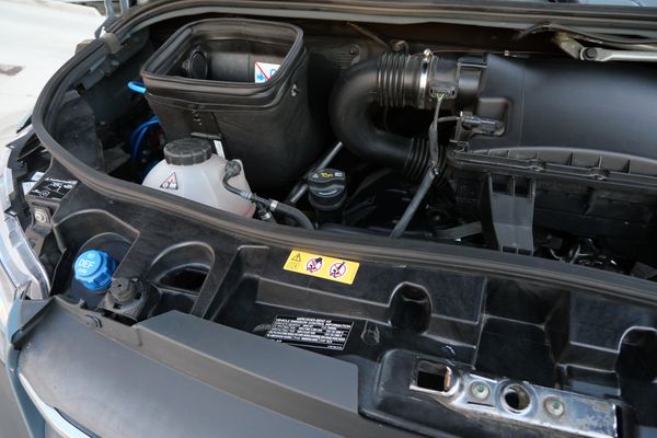 Silver 2022 Mercedes-Benz Sprinter 2500 4x4 custom camper conversion for sale by Sandbox Motors.