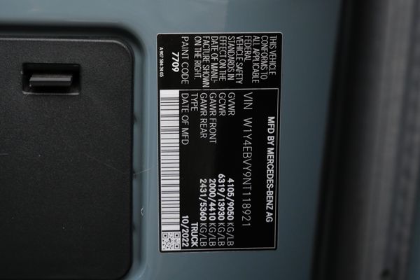 Silver 2022 Mercedes-Benz Sprinter 2500 4x4 custom camper conversion for sale by Sandbox Motors.