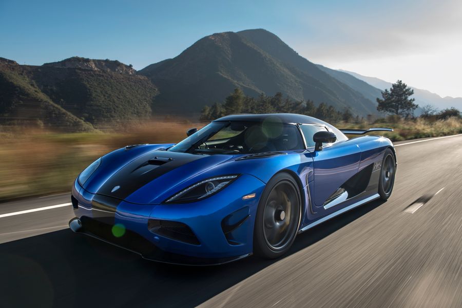 blue 2012 Koenigsegg Agera HH for sale & sold by Sandbox Motors